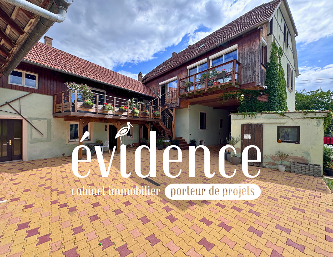 DACHSTEIN - Ensemble immobilier comprenant 4 appartements 
